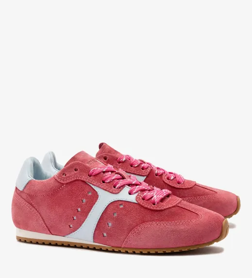 Stella Sneaker In Lampone Suede